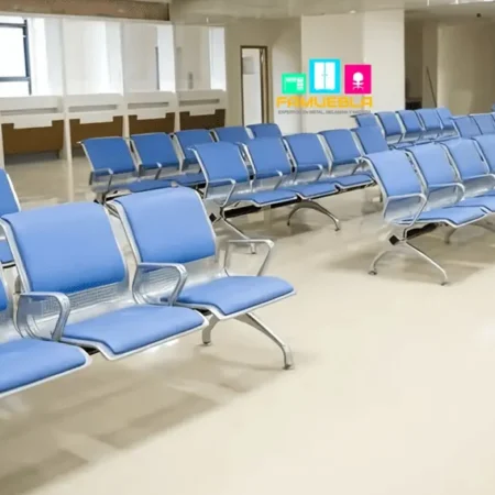 mobiliario de hospital de espera para los pacientes