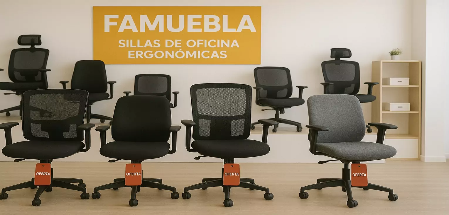 importadores de sillas de oficina ergonomicas en la empresa famuebla
