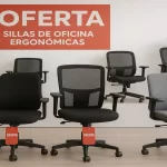ofertas en sillas de oficina ergonomicas en famuebla
